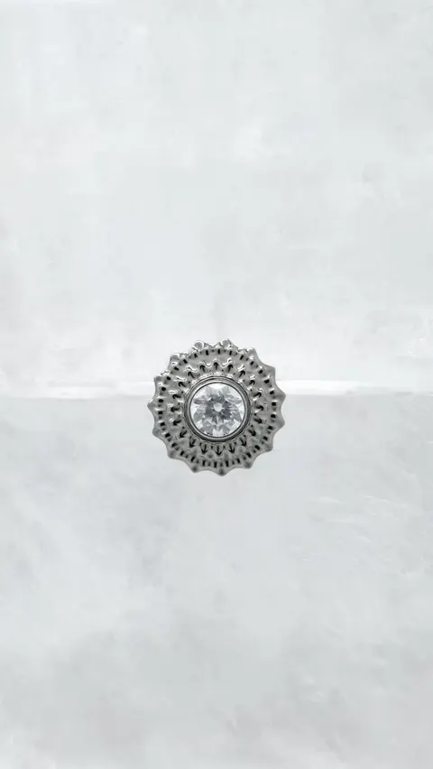 Labret tytanowy 'aloria'