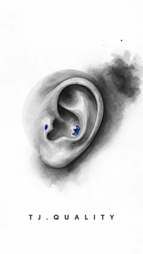 ear set 'marquess blue'