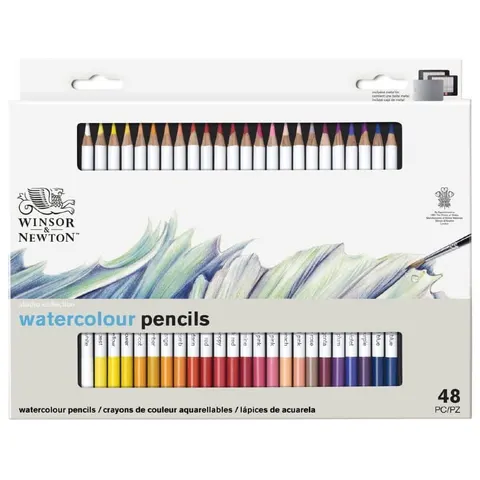 Kredki akwarelowe Studio Collection Watercolour Pencils, zestaw 48 szt. Winsor & Newton