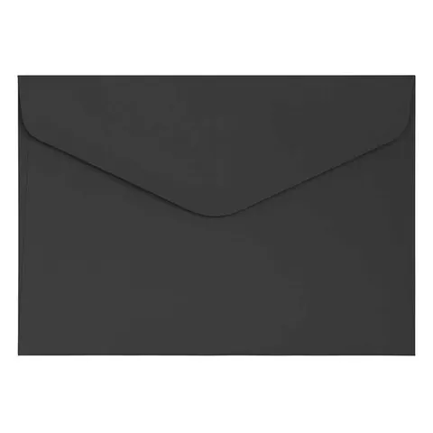 Koperta gładka 120 g C6 10 szt. - czarna