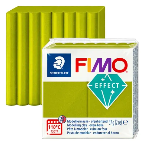 Modelina Fimo Effect Metallic Staedtler 57 g - 051 Zielony metaliczny