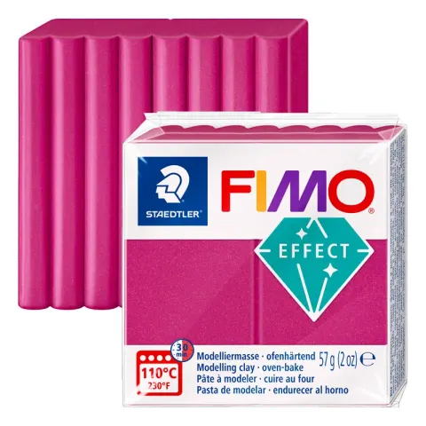 Modelina Fimo Effect Metallic Staedtler 57 g - 021 Bordowy metaliczny