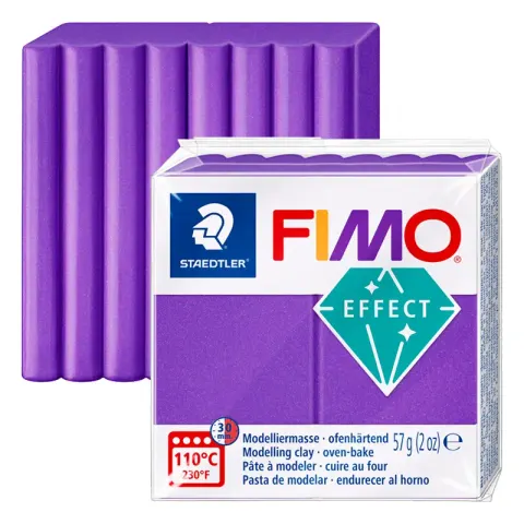 Modelina Fimo Effect Metallic Staedtler 57 g - 061 Fioletowy metaliczny