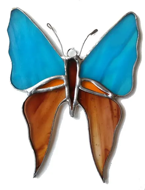 Zawieszka witrażowa Motyl 12
