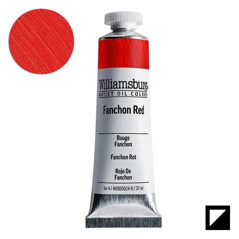Farba olejna Williamsburg Artist Oil Colors 37 ml - 0624 Fanchon Red