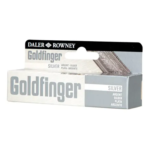 Pasta pozłotnicza Goldfinger 22 ml - Silver