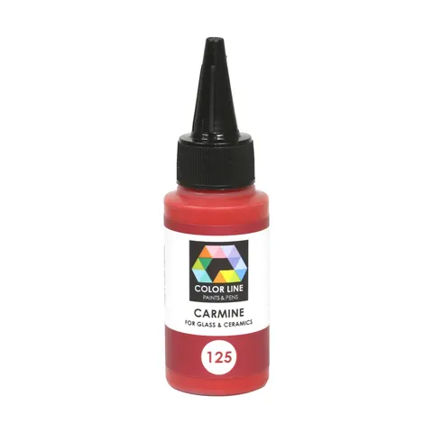 Farba do szkła Color Line Paint 125 Karminowy 62 g