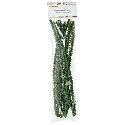 Druciki kreatywne 30 cm dpCraft 12 szt. sosna