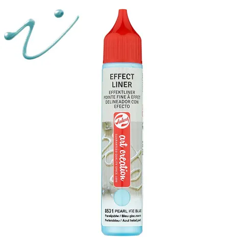 Farba strukturalna relief Effect Liner Art Creation - 8531 Pearl ice blue