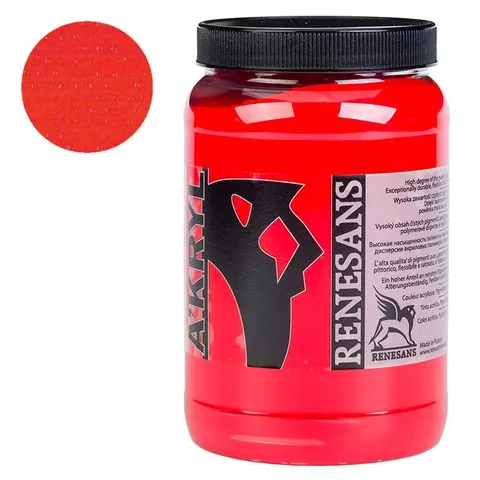 Farba akrylowa Renesans A'kryl 500 ml - 08 Szkarłat