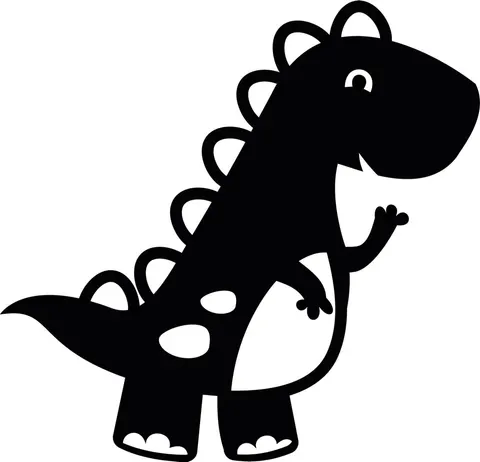 Naklejka na ścianę dla dzieci Dinozaur 7