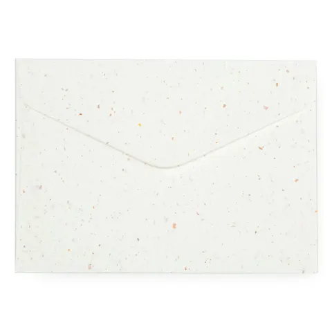 Koperta Terrazzo 120 g C6 10 szt. - biała