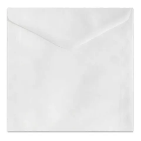 Koperta kalka 110 g 16 x 16 cm 10 szt. - biała