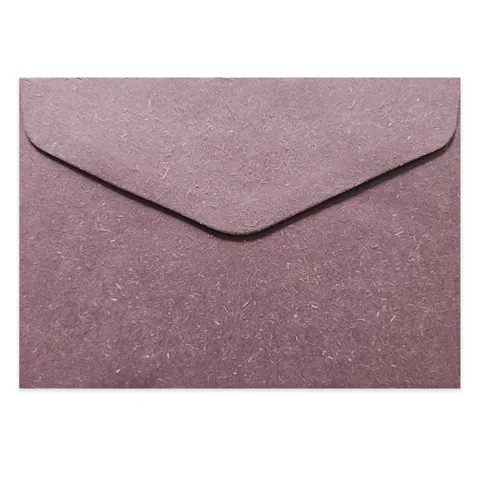 Koperta Wood 120 g C6 10 szt. - lawendowa