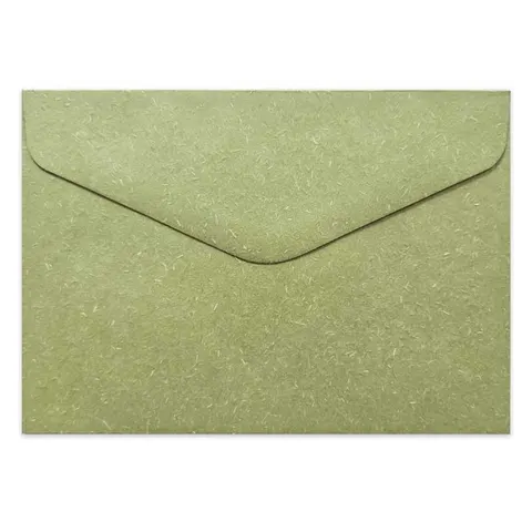 Koperta Wood 120 g C6 10 szt. - oliwkowa