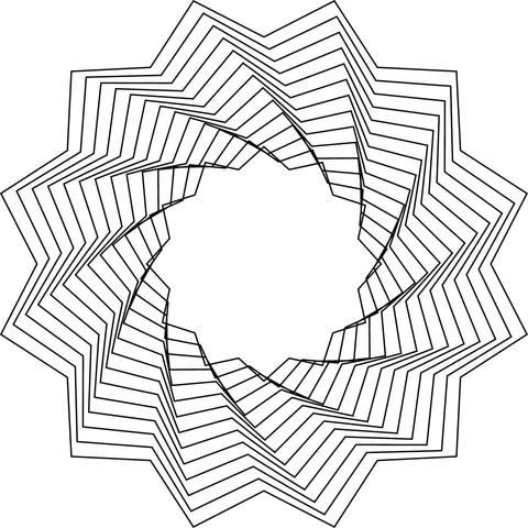 Naklejka ścienna GEOMETRYCZNA 1