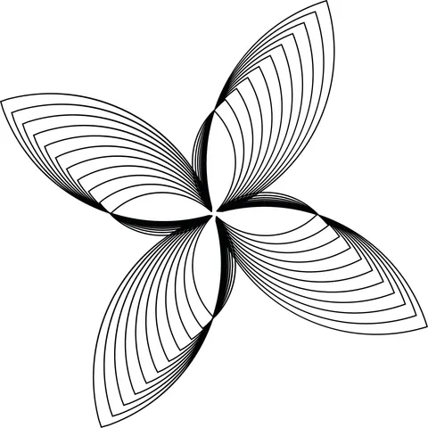 Naklejka ścienna GEOMETRYCZNA 4