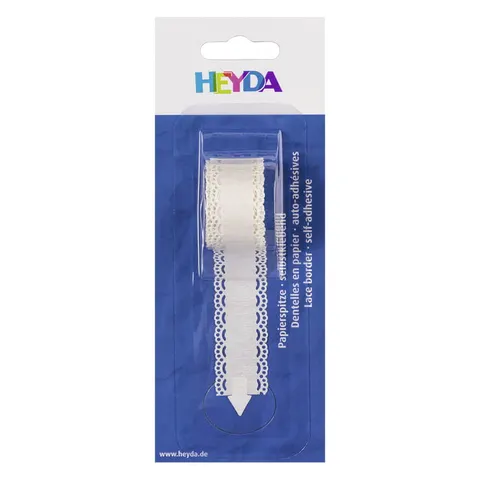 Koronka papierowa samoprzylepna Heyda - 2 m, 21 mm