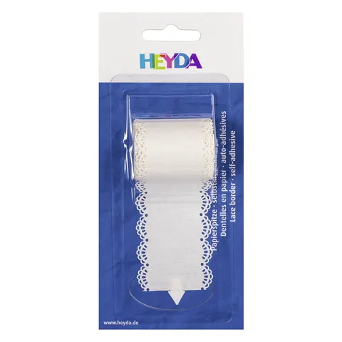 Koronka papierowa samoprzylepna Heyda - 2 m, 41 mm
