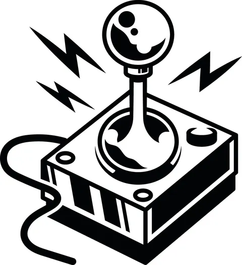 Naklejka ścienna JOYSTICK 9