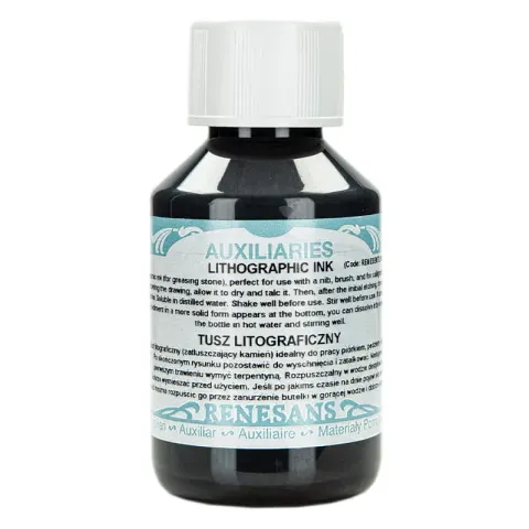 Tusz litograficzny rysunkowy Renesans 100 ml