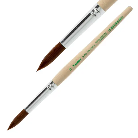 Pędzel syntetyczny Kolibri seria 9 PO - 14 - okrągły