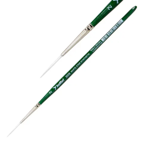 Pędzel syntetyczny do linii Kolibri 3006 Liner - 2 - okrągły literniczy