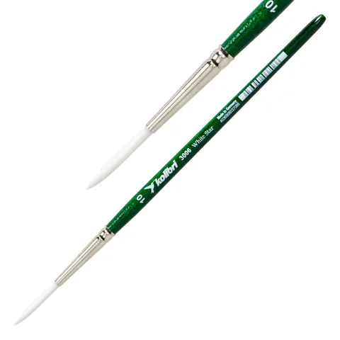 Pędzel syntetyczny do linii Kolibri 3006 Liner - 10 - okrągły literniczy