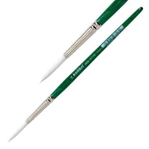 Pędzel syntetyczny do linii Kolibri 3006 Liner - 14 - okrągły literniczy