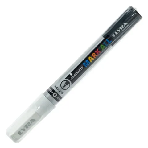 Marker LYRA Graduate Mark All 0.7 mm Biały