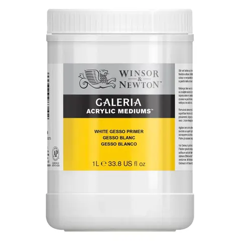 Grunt białe Gesso Galeria Winsor & Newton - 1000 ml