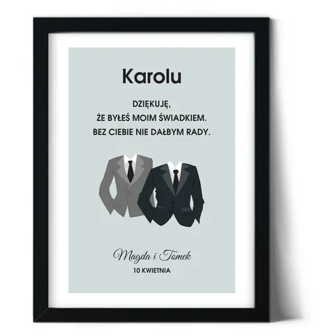 Plakat dla świadka