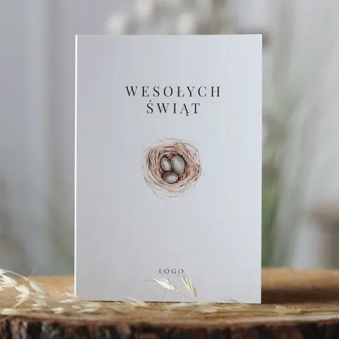 Firmowe kartki świąteczne wielkanocne