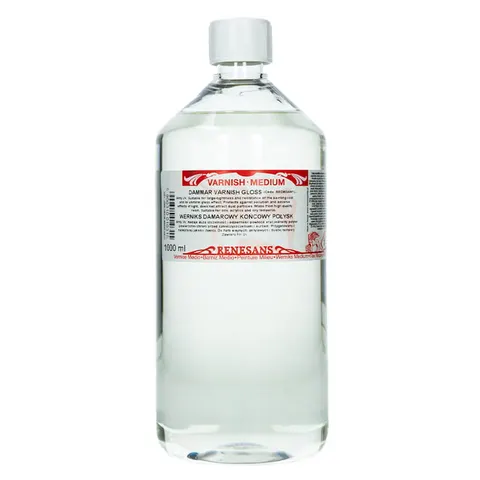 Werniks damarowy końcowy połysk Renesans - 1000 ml