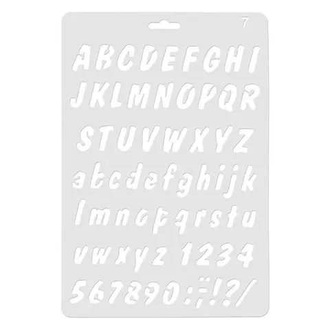 Szablon nr 07 Alfabet