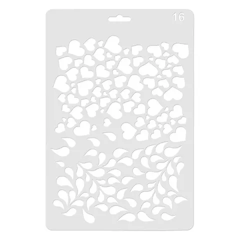 Szablon nr 16 Serca