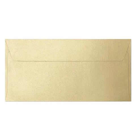 Koperta metalizowana Pearl 120 g DL 10 szt. - złota