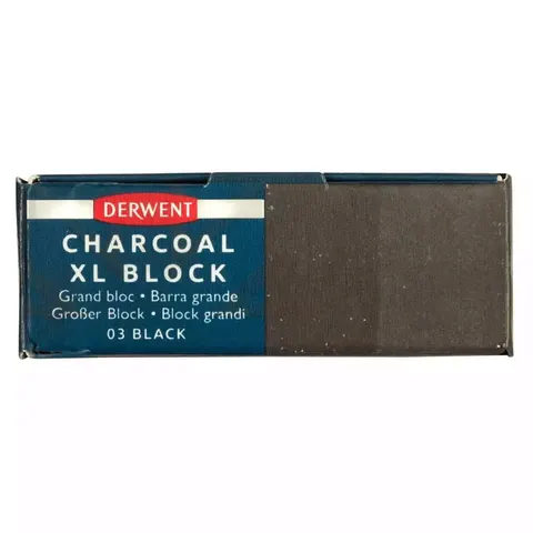 Węgiel w sztyfcie Derwent Charcoal XL Block - 03 Black