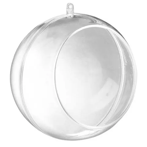 Bombka akrylowa z otworem 12 cm