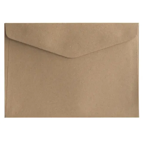 Koperta Kraft 120 g C5 10 szt. - Ciemnobeżowa