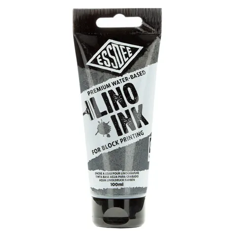 Tusz wodny Block Printing Ink Essdee Premium 100 ml - Silver