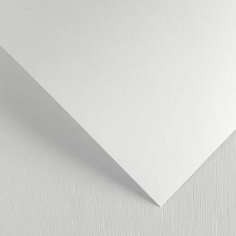 Papier ozdobny tłoczony Płótno biały - A4, 240 g, 20 ark.