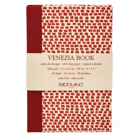 Szkicownik Fabriano Venezia Book 15 x 23 cm, 200 g, 48 ark.