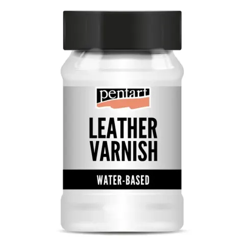 Lakier do skóry Pentart Leather varnish gloss 100 ml błyszczący