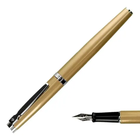 Pióro wieczne metalowe ZŁOTE w etui Zenith