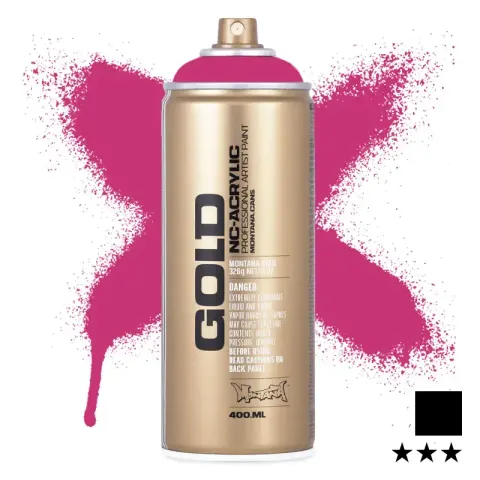 Farba w sprayu Montana Gold 400 ml Shock 4010 Pink