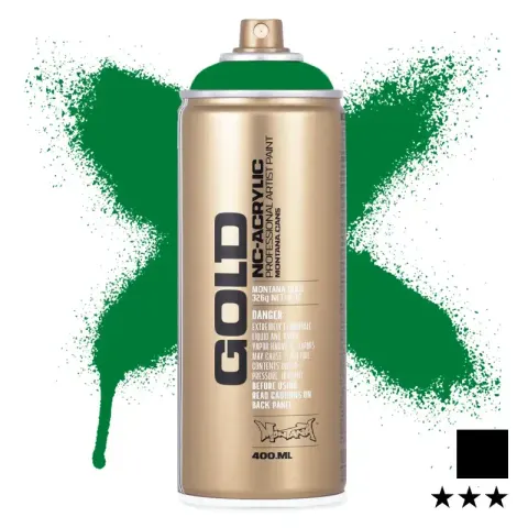 Farba w sprayu Montana Gold 400 ml Shock 6010 Green