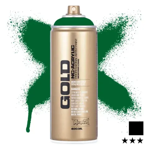 Farba w sprayu Montana Gold 400 ml Shock 6020 Green Dark