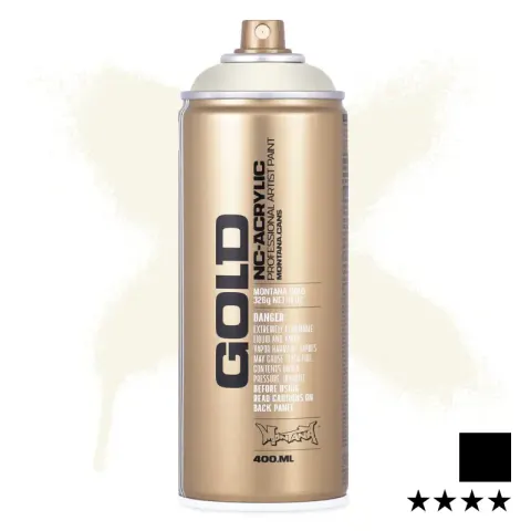 Farba w sprayu Montana Gold 400 ml Shock 9110 White Cream