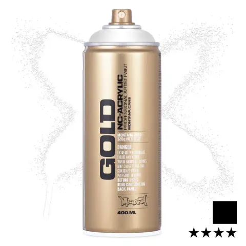 Farba w sprayu Montana Gold 400 ml Shock 9120 White Pure